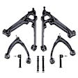 APCA3436 8x Front Lower & Upper Control Arm with Ball Joint