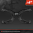 APCA3445 2x Front Upper Control Arm w/ Ball Joint