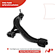 APCA3454 4x Front Lower Control Arm with Tie Rod End