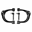 APCA3459 4x Front Upper Control Arm with Ball Joint Outer Tie Rod End