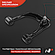 APCA3467 8x Control Arm with Ball Joint Tie Rod