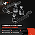 APCA3469 4x Front Tie Rod Ends & Ball Joints