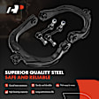 APCA3485 6x Front Upper Control Arm with Ball Joint