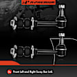APCA3519 2x Front Stabilizer Bar End Link