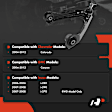 APCA3551 Front Left Upper Control Arm & Ball Joint