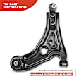 APCA3559 Front Left Lower Control Arm with Ball Joint