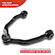 APCA3583 Front Right Upper Control Arm with Ball Joint