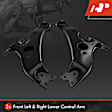 APCA3586 2x Front Lower Control Arm