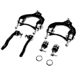 APCA3638 6x Front Upper Control Arm with Ball Joint Tie Rod End