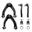 APCA3639 6x Front Upper Control Arm with Ball Joint Tie Rod End