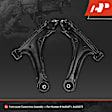 APCA3651 2x Front Lower Control Arm & Ball Joint Assembly