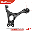 APCA3684 Front Left Lower Control Arm & Ball Joint Assembly