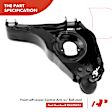 APCA3687 Front Left Lower Control Arm with Ball Joint