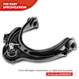 APCA3699 Front Left Upper Control Arms & Ball Joints Assembly