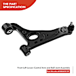 APCA3730 Front Left Lower Control Arm with Ball Joint