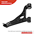 APCA3730 Front Left Lower Control Arm with Ball Joint