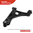 APCA3730 Front Left Lower Control Arm with Ball Joint