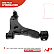 APCA3785 Front Right Lower Control Arm & Ball Joint Assembly