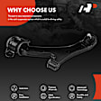 APCA3798 Front Driver Lower Control Arm with Ball Joint