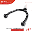 APCA3800 Front Left Upper Control Arm with Ball Joint