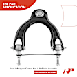 APCA3808 Front Left Upper Control Arm with Ball Joint