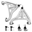 APCA3817 6x Front Lower Control Arm with Ball Joint Tie Rod End