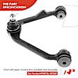APCA3822 9x Front Control Arm & Ball Joint Tie Rod End