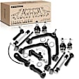 APCA3842 15x Front Control Arm with Ball Joints Tie Rod End