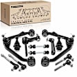 APCA3843 12x Front Control Arm & Sway Bar Link & Tie Rod End with Ball Joint