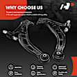 APCA3847 2x Control Arm & Ball Joint