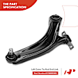 APCA3865 4x Control Arm with Ball Joint & Tie Rod End