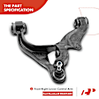 APCA3883 4x Front Control Arm & Sway Bar End Link