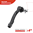APCA3901 6x Front Control Arm & Tie Rod End & Ball Joint