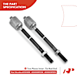 APCA3942 14x Control Arm & Ball Joint Sway Bar Tie Rod End