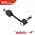 APCA3945 12x Front Control Arm & Stabilizer Bar Link & Ball Joint