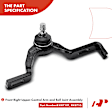 APCA3961 12x Control Arm with Ball Joint Sway Bar Tie Rod