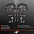 APCA3991 10x Front Control Arm with Ball Joint Sway Bar Tie Rod End