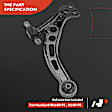 APCA4005 10 Pcs Control Arm & Tie Rod & Sway Bar Link