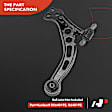 APCA4005 10 Pcs Control Arm & Tie Rod & Sway Bar Link
