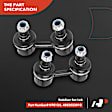 APCA4005 10 Pcs Control Arm & Tie Rod & Sway Bar Link