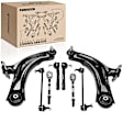 APCA4026 8x Control Arm with Ball Joint & Sway Bar Links & Tie Rod End
