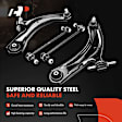 APCA4026 8x Control Arm with Ball Joint & Sway Bar Links & Tie Rod End