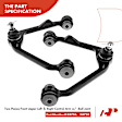 APCA4032 8x Front Control Arm with Ball Joint & Tie Rod End