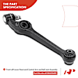 APCA4037 8x Control Arm with Ball Joint Sway Bar Link Tie Rod End