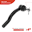 APCA4039 8x Front Control Arm & Tie Rod End & Ball Joint Assembly