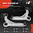 APCA4089 2x Front Left & Right Control Arm with Ball Joint