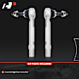 APCA4105 2x Front Outer Tie Rod End