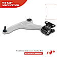 APCA4127 Front Left Lower Control Arm with Ball Joint & Bushing