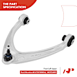 APCA4131 Front Left Upper Control Arm with Ball Joint
