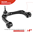 APCA4133 Front Right Upper Control Arm with Ball Joint